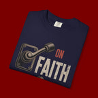 Faith On, Fear Off T-Shirt — Inspirational Christian Graphic Tee