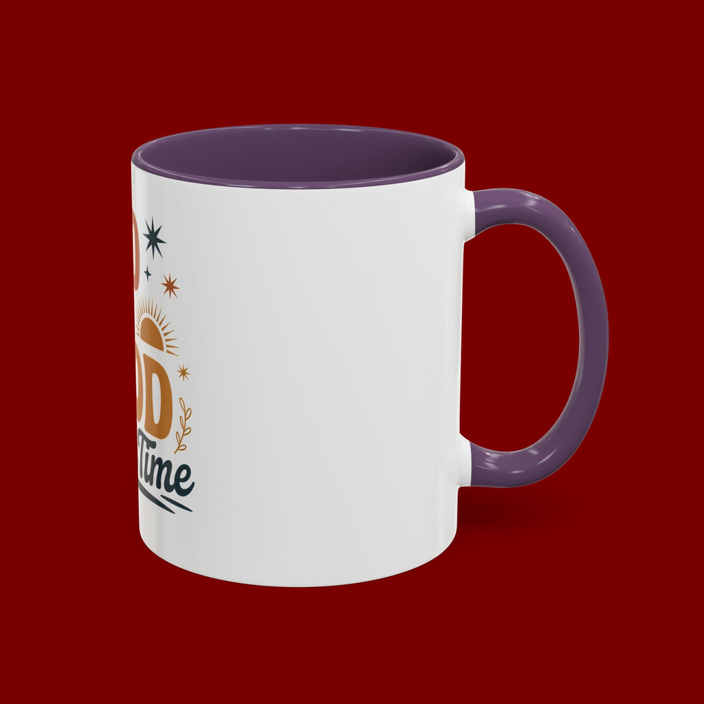 Praise the Lord Coffee Mug – Retro Christian Faith Accent Mug (11/15oz)