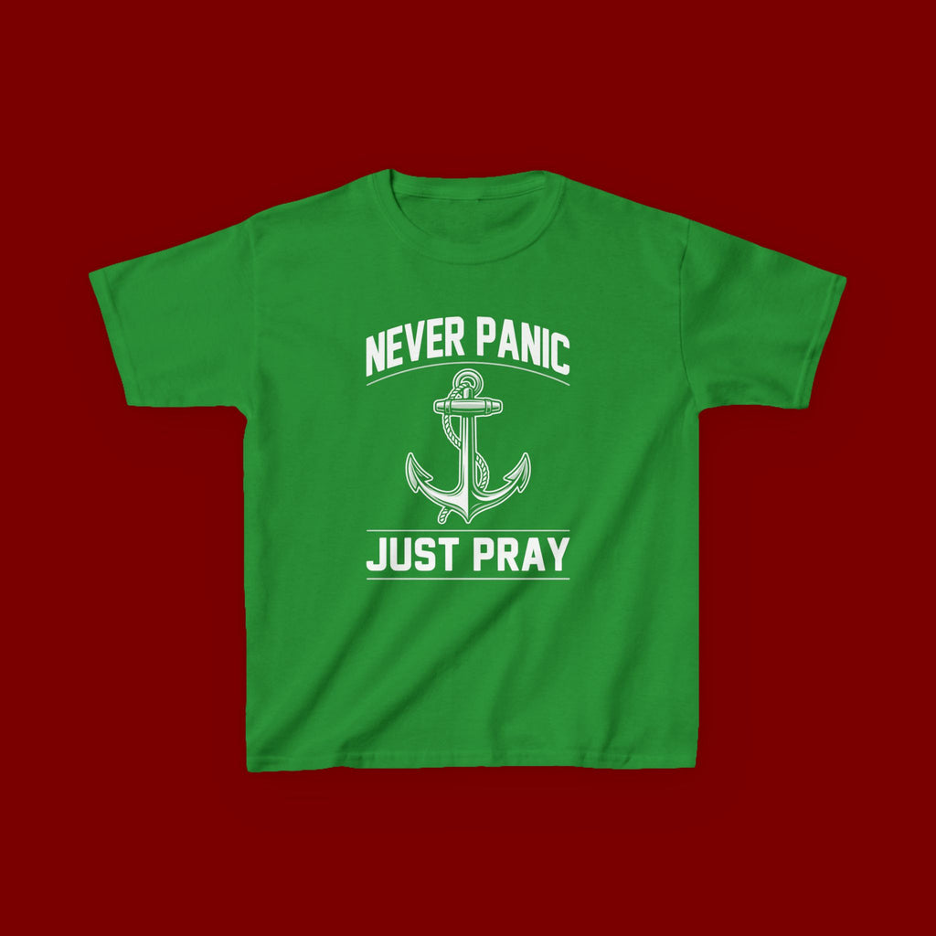 Kids T-Shirt - Plain White Heavy Cotton Tee (Everyday Wear, School & Play)