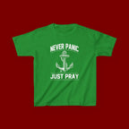 Kids T-Shirt - Plain White Heavy Cotton Tee (Everyday Wear, School & Play)