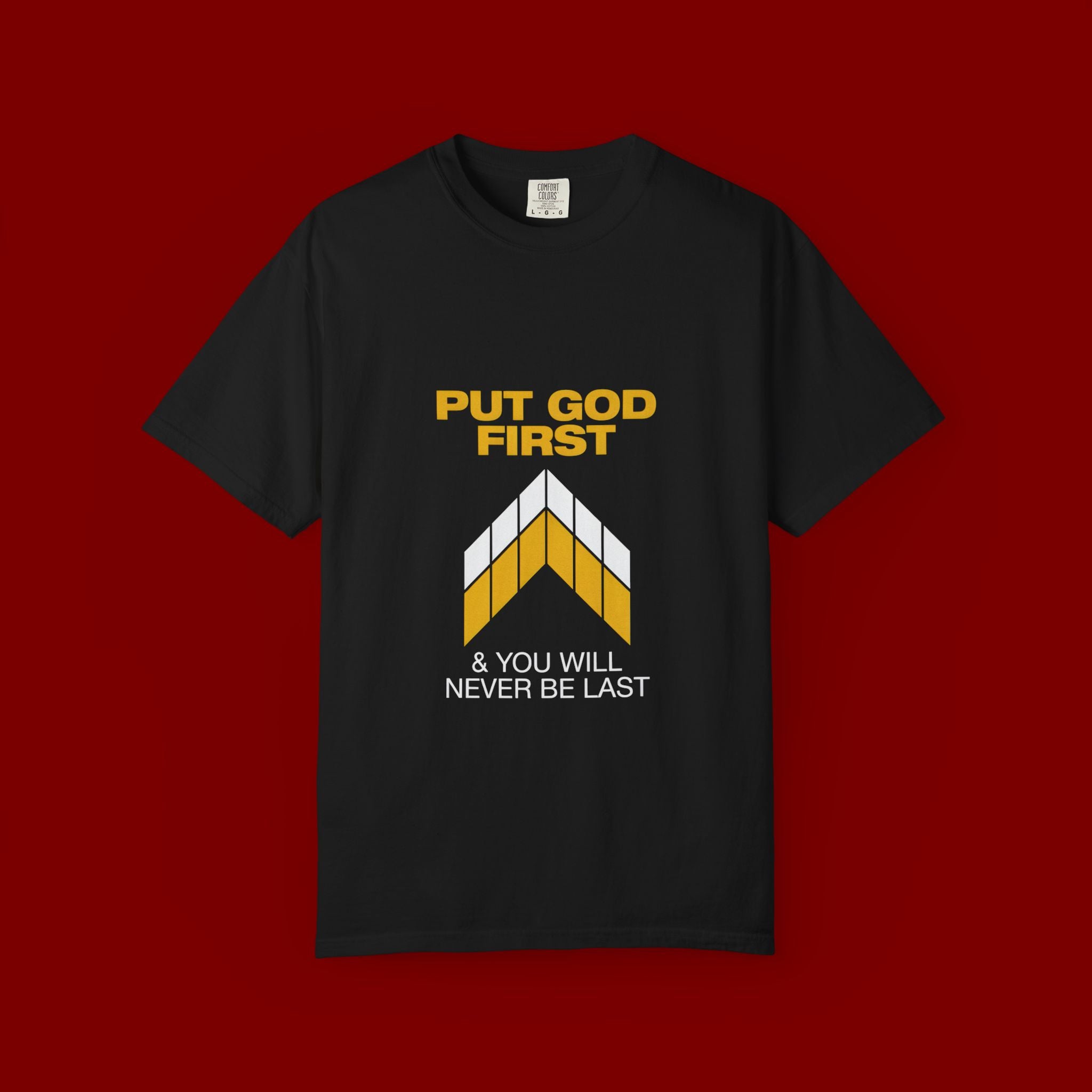 Put God First T-Shirt — Christian Faith Graphic Tee